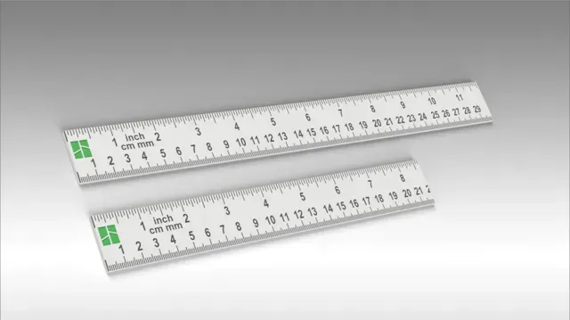 Dual Unit Ruler Metric and Inch 220mm and 300mm LG — Фото 6 из 7
