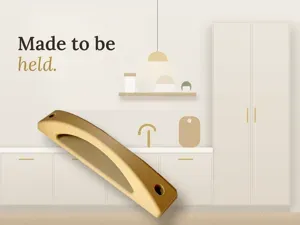 Arched pull handle