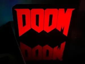DOOM lightbox - scatola luminosa