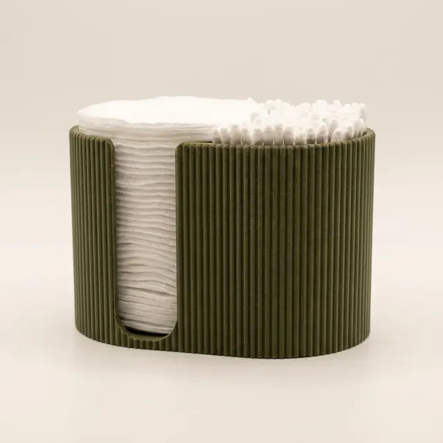 Oval Cotton Pad & Q-Tip Organizer — Фото 2 из 7