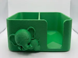Baby Elephant Diaper Holder | Nursery Organizer