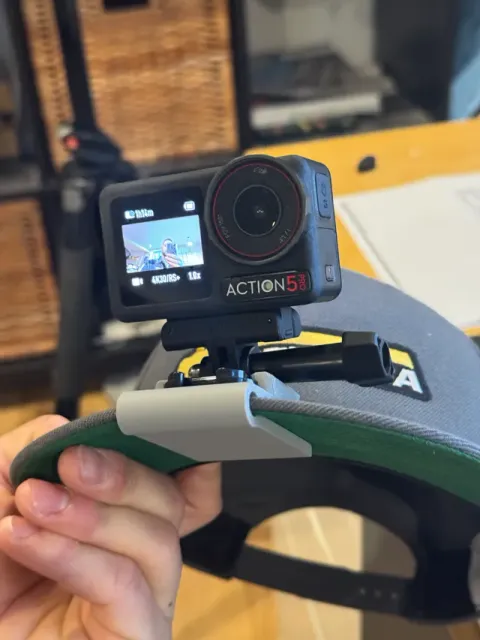 Gopro DJI Action Hat Clip Mount (Head Mount) — Фото 5 из 6