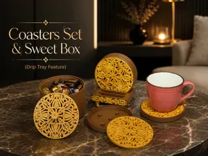 Coaster set & Sweets Container