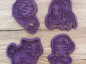 Kpop Demon Hunters Cookie Cutter Huntrix Cartoon