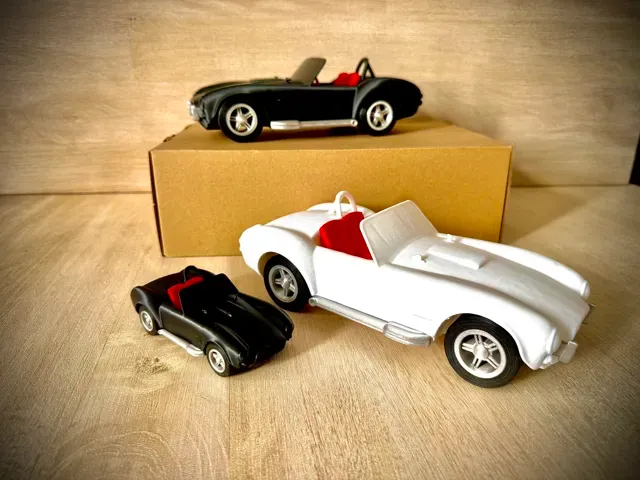 1967 Shelby Cobra Car Model Multi-part & size! — Image 6 of 12