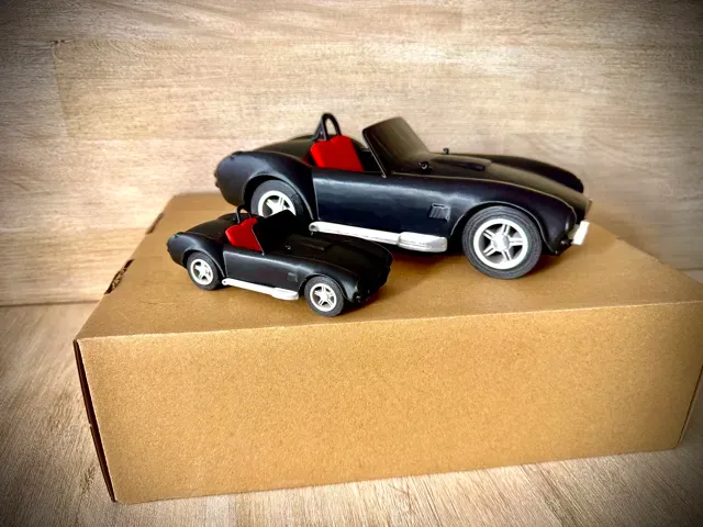 1967 Shelby Cobra Car Model Multi-part & size! — Image 3 of 12