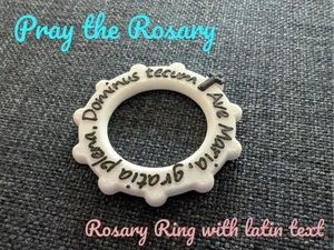Rosary Ring - Ave Maria