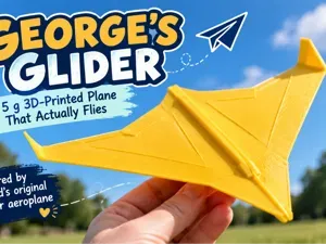 George’s Glider – Lightweight Flying Plane