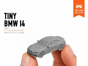 Tiny BMW i4 - Mini Cars Series