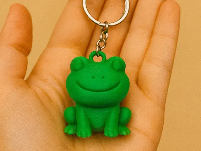 Hopper the Frog Keychain
