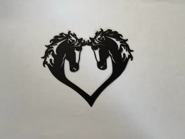 Decor Heart horses — Image 3 of 3