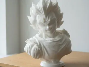 Majin Vegeta Bust Dragon Ball Z (2-Part Print)