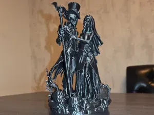 Halloween Vows – Gothic Skeleton Wedding Couple