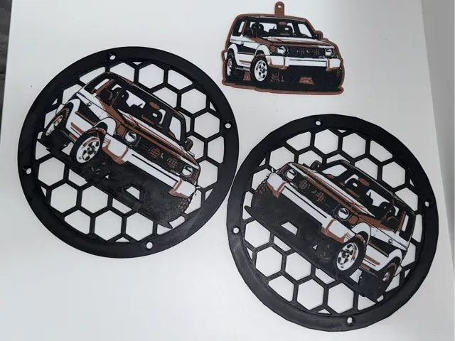 grills for the audio system