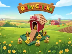 Baby chick flexi articulating toy