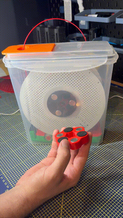 rewinder for dry box (cereal box)