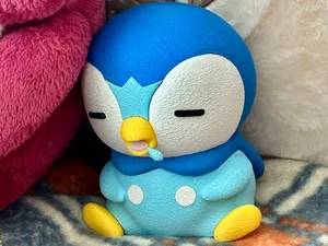 宝可梦 波加曼 睡香香流口水 393 Piplup  (NO AMS)