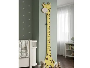 Giraffe height chart - Metro da parete per bambini