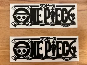One Piece Bookmark Logo Anime Luffy Sanji Nami