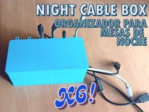 Night Cable Box - Organizador para Mesas de Noche