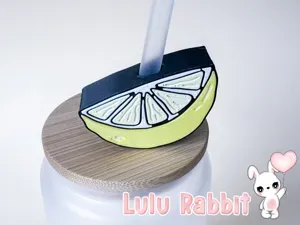 Summer Lemon Straw Topper