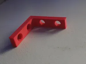 40x40x10mm 90° Angle Bracket Ø6mm