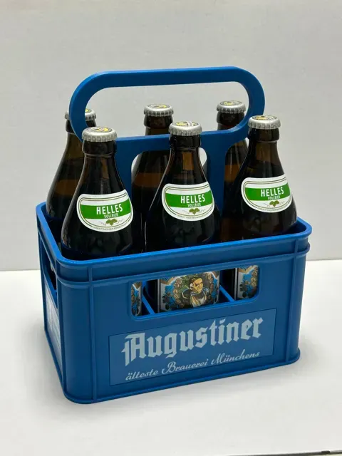 Augustiner 6-er Bierträger / Männerhandtasche — Image 2 of 6
