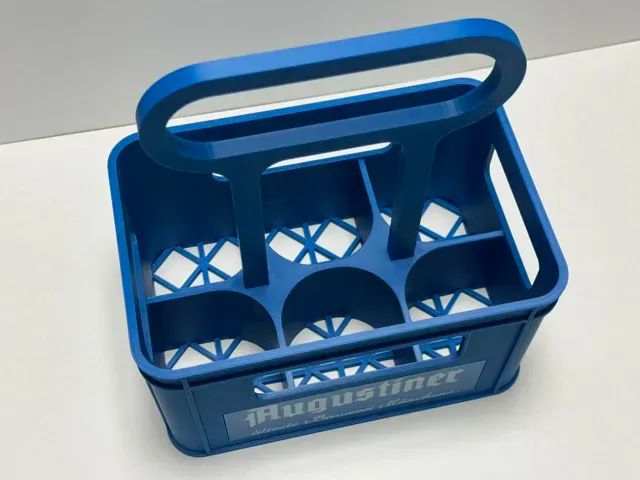 Augustiner 6-er Bierträger / Männerhandtasche — Image 4 of 6