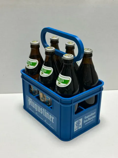 Augustiner 6-er Bierträger / Männerhandtasche — Image 6 of 6