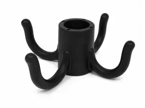 Soporte de objetos para sombrilla de playa.