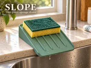 Sponge Holder with Drain - One Piece | SLOPE