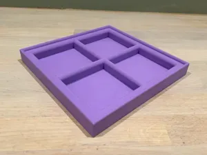 Detergent Carton Organizer Tray (4 Slots)