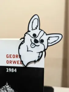 BookMark Dog Smile Happy Cute Kawaii