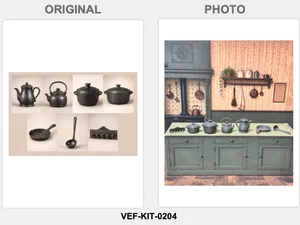 VEF-KIT-0204 Victorian Kitchen 3 IRON Group