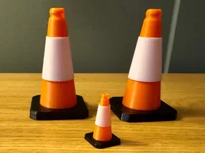 UK Traffic Cone (1:12 & 1:25 Scale)