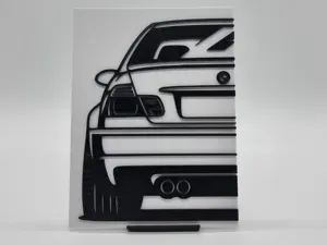 2D Wall Art BMW E46 M3