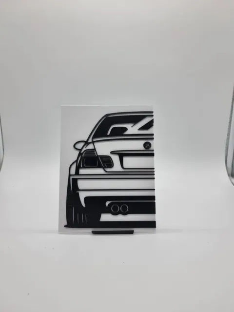 2D Wall Art BMW E46 M3 — Фото 2 из 2