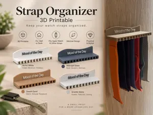 Apple Watch Band & Strap Organizer| Pick Your Mood