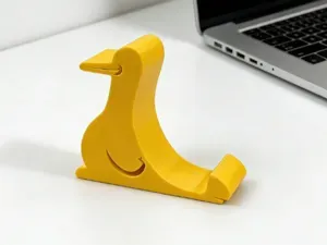 小鸭子手机支架 可爱动物