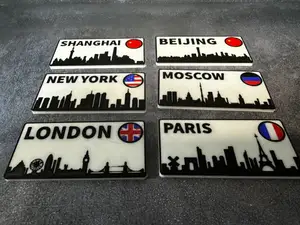 Cities i've visited Magnets
