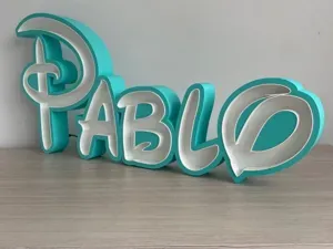 Pablo caja de luz