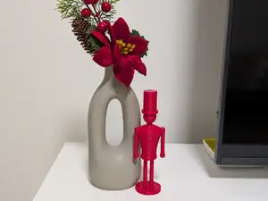 Simple Nutcracker Soldier Figurine