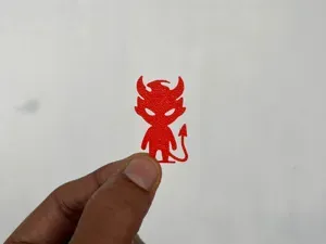 Devil wall art