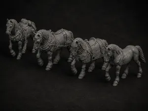 Horse Pack Miniatures 32mm