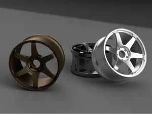 Volk Racing TE37 Model/Keychain