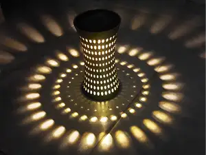 Boho Solar Lamp - Ambient Shadow Light