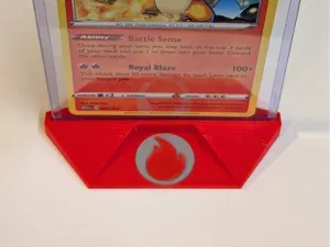Pokemon Card Toploader Display Stand