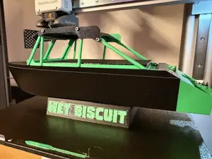 Wet Biscuit Boat Stand