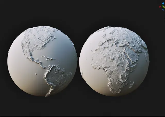 Earth Globe – NASA Elevation Data — Фото 2 из 5