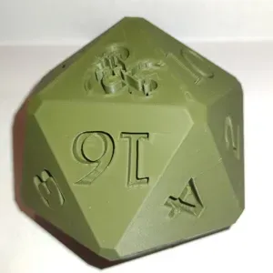 D&D Dice Set with Ampersand